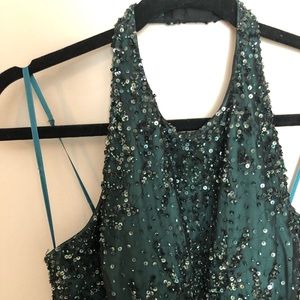 NWT AIDAN MATTOX Emerald Green Cocktail Dress